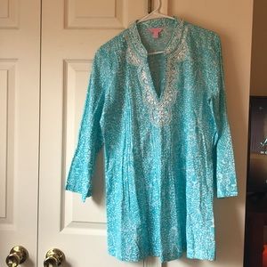 Lilly Pulitzer Tropical Drink print tunic